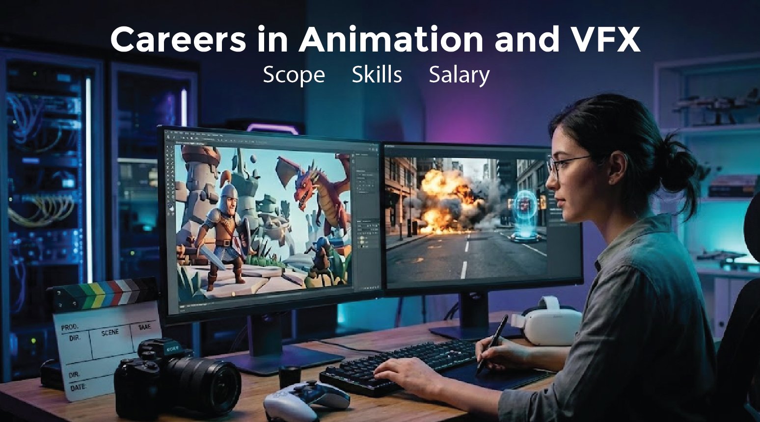 Careers in Animation and VFX: Scope, Skills, and Salary