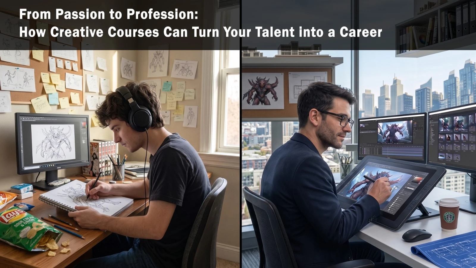 From Passion to Profession: How Creative Courses Can Turn Your Talent into a Career